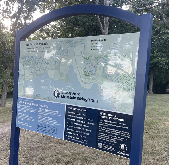 Binder Lake Park's New Kiosks!